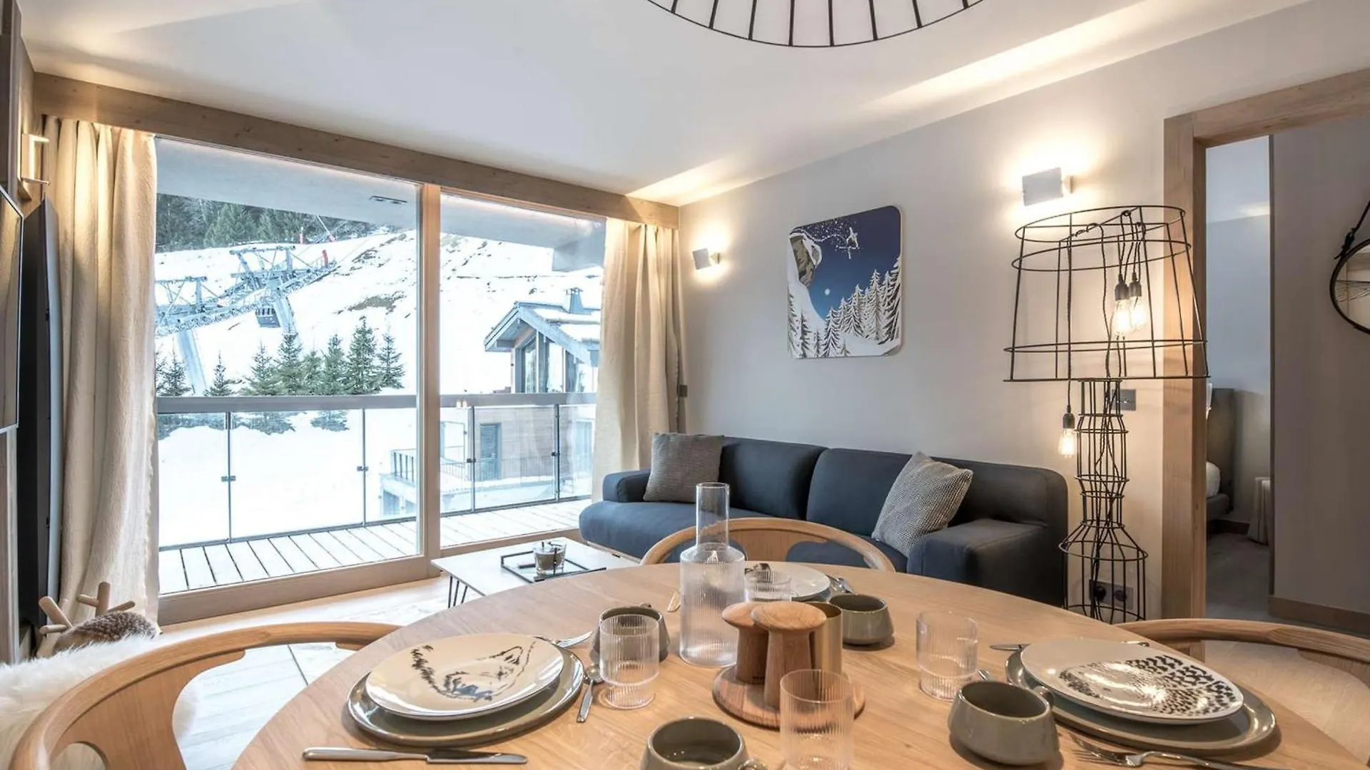 Courchevel 1550 : Appart Cosy 4 Pers, Animaux Ok, Acces Spa - Fr-1-631-229 Apartmán